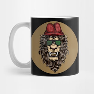 Dreadlocks Lion Mug